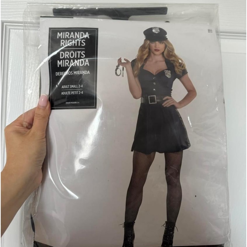Halloween costume cop police